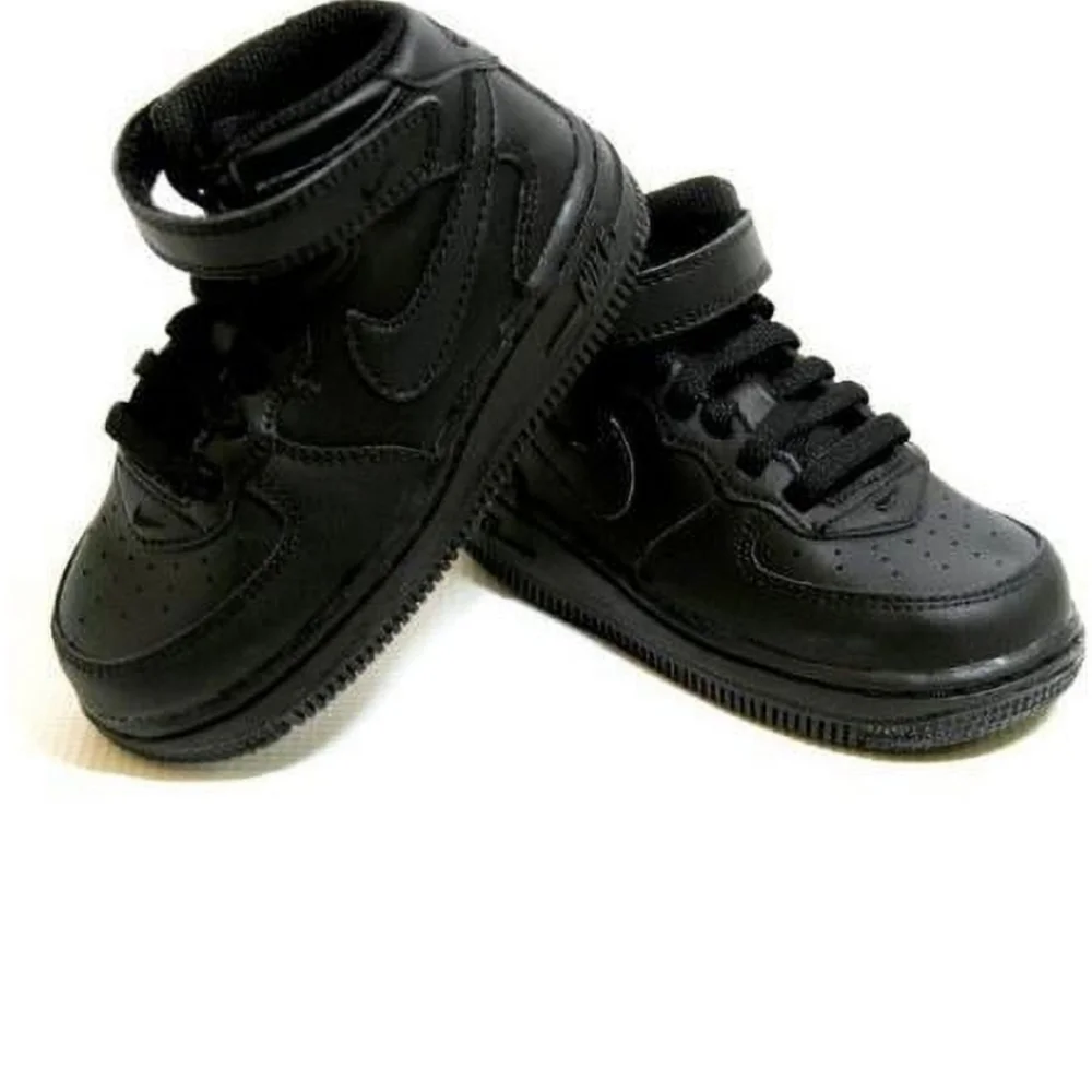 Nike Air Force 1's Hightop Black 4C - Picture 6 of 8